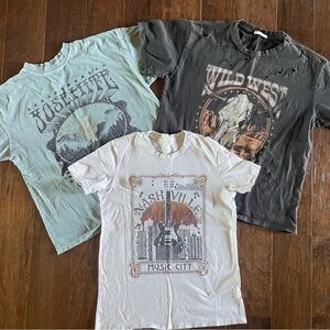 Like New Bundle of 3 Altar’d State T’s (S)